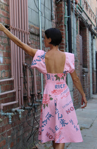 Preorder Pink Notan Rice Sack Dress