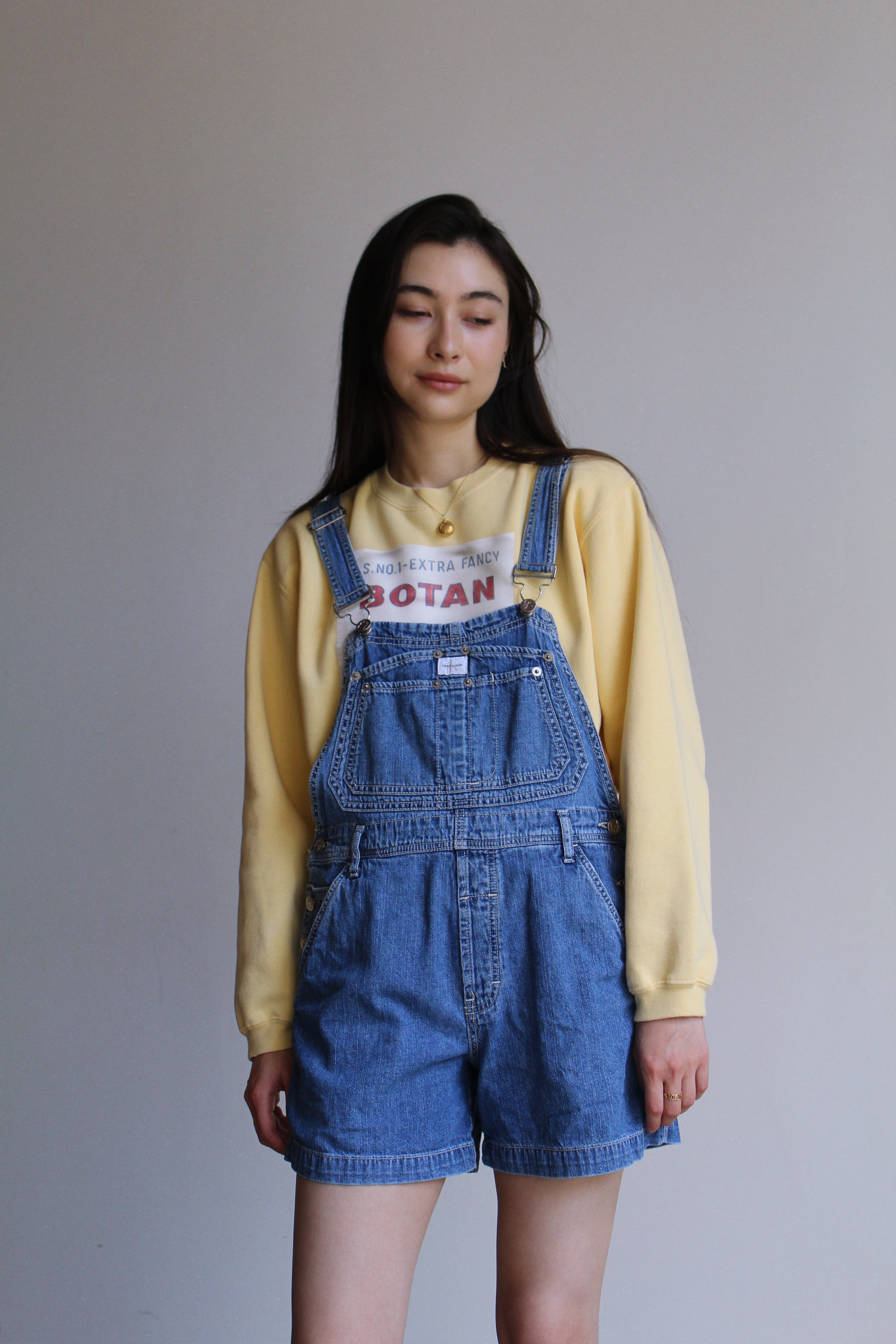 1990s Calvin Klein Denim Overalls – 3 Women